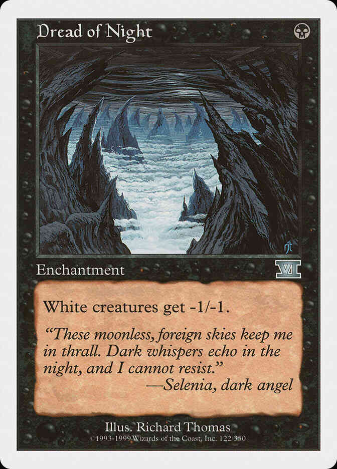 Dread of Night [122] [Classic Sixth Edition] [Non-Foil]