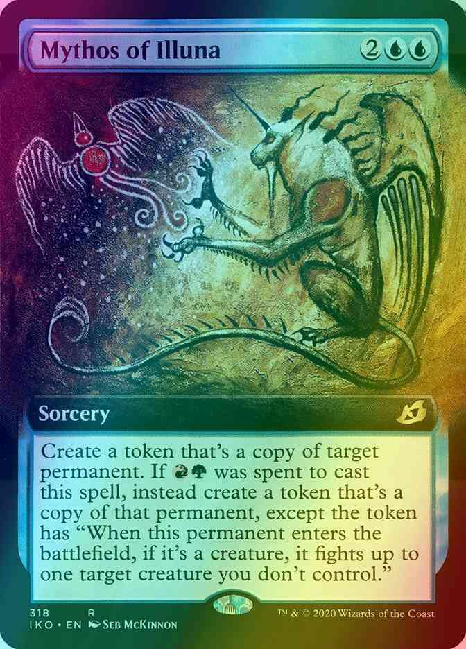 Mythos of Illuna [318] [Extended Art] [Ikoria: Lair of Behemoths] [Foil]