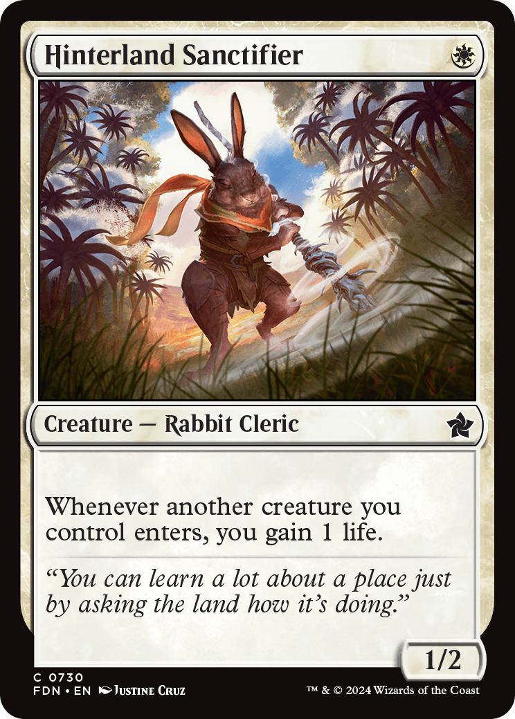 Hinterland Sanctifier [730] [Foundations] [Non-Foil]