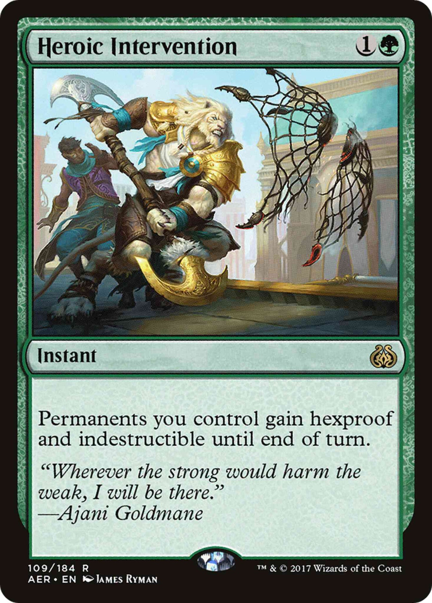 Heroic Intervention [109] [Aether Revolt] [Non-Foil]