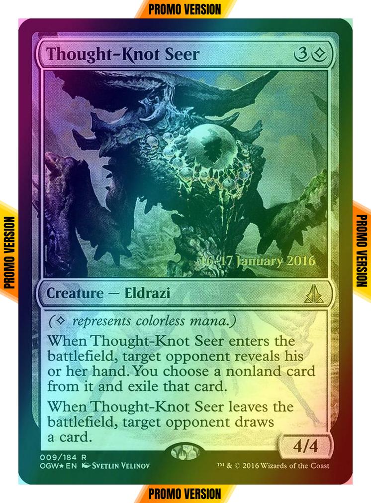 Thought-Knot Seer [9s] [Oath of the Gatewatch Promos] [Foil]
