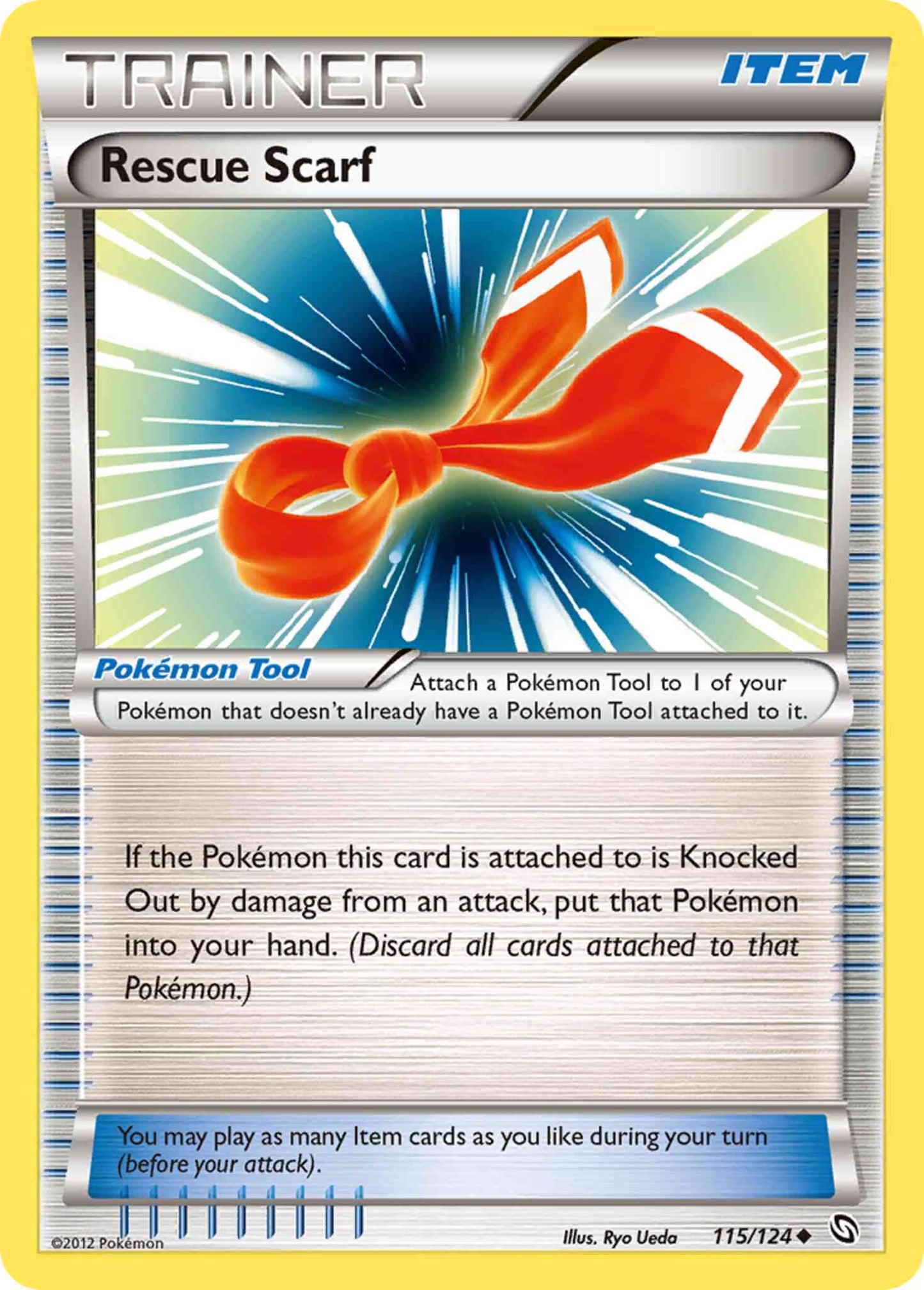 Rescue Scarf - 115/124 - Uncommon [bw6-115] [Reverse Holo]