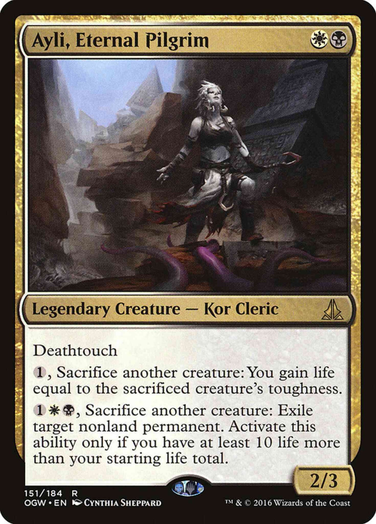 Ayli, Eternal Pilgrim [151] [Oath of the Gatewatch] [Non-Foil]