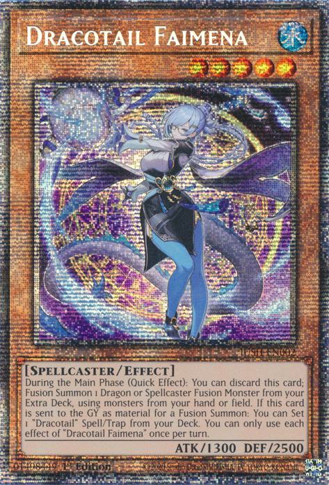 Dracotail Faimena - JUSH-EN002 - Starlight Rare - 1st Edition