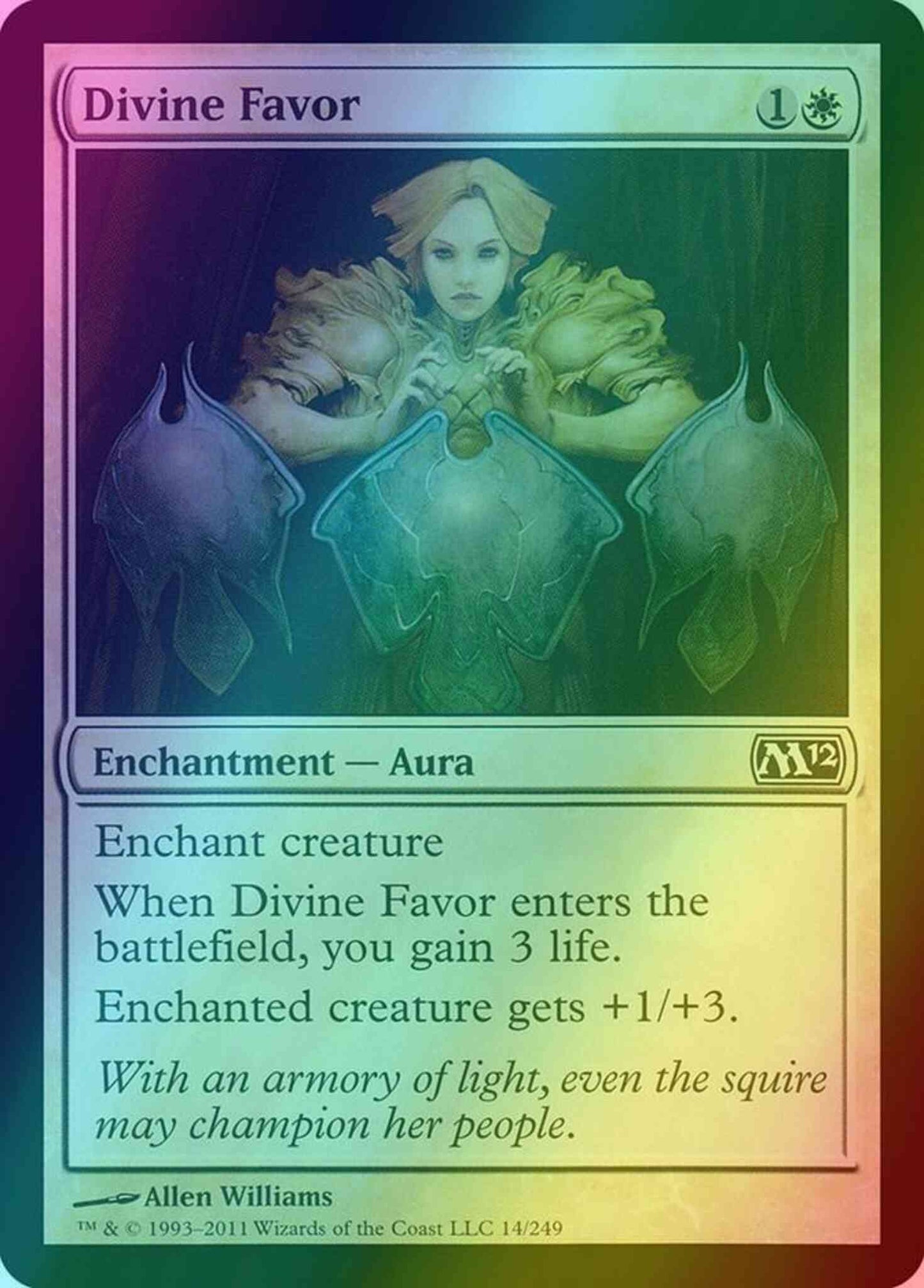 Divine Favor [14] [Magic 2012] [Foil]