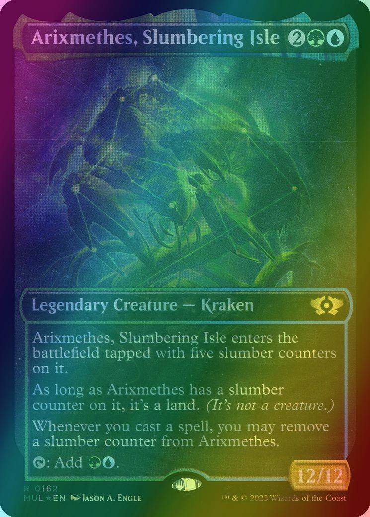 Arixmethes, Slumbering Isle [162] [Planar Showcase] [Multiverse Legends] [Halo Foil]