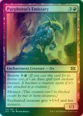 Purphoros's Emissary [121] [Double Masters 2022] [Foil]