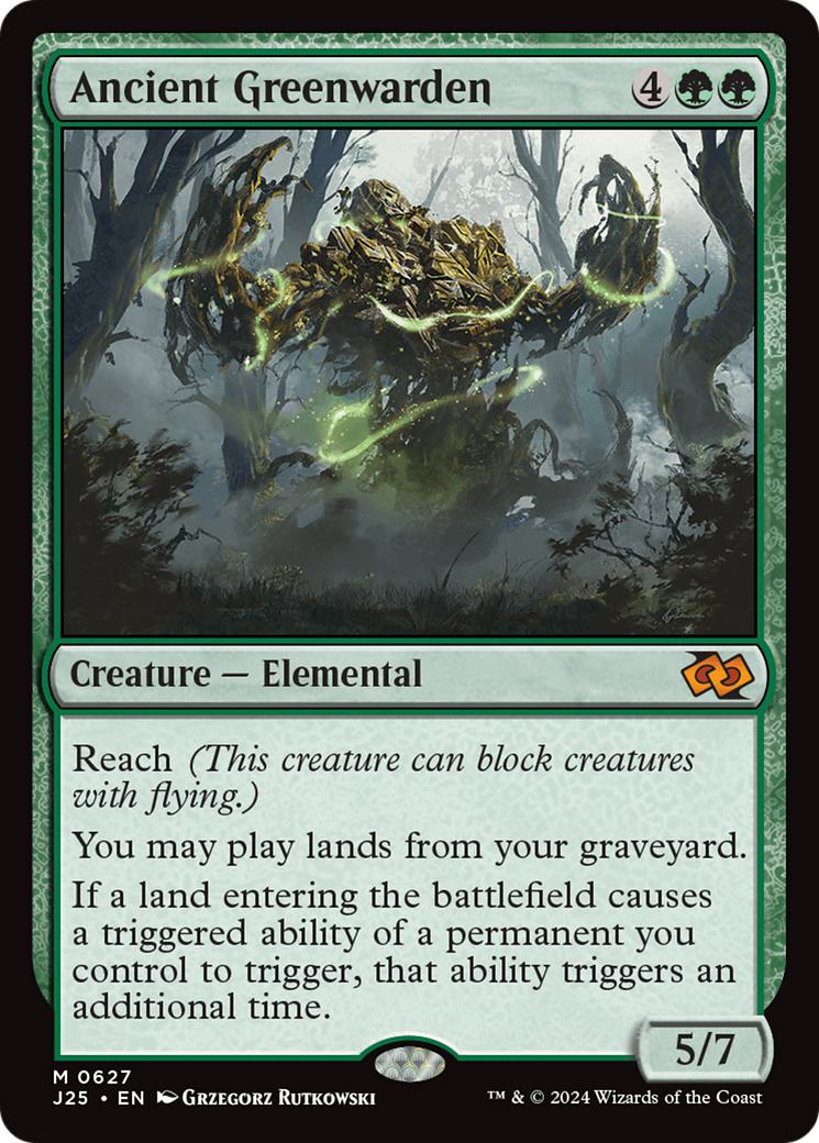 Ancient Greenwarden [627] [Foundations: Jumpstart] [Non-Foil]