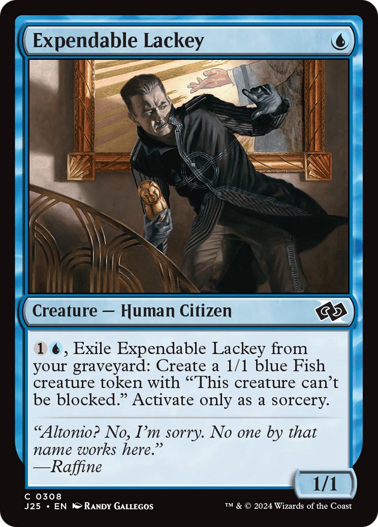 Expendable Lackey [308] [Foundations: Jumpstart] [Non-Foil]