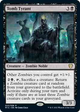 Tomb Tyrant [23] [Innistrad: Midnight Hunt: Commander] [Non-Foil]