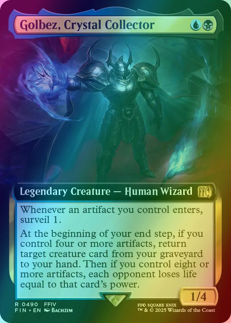 Golbez, Crystal Collector [490] [Extended Art] [FINAL FANTASY] [Foil]