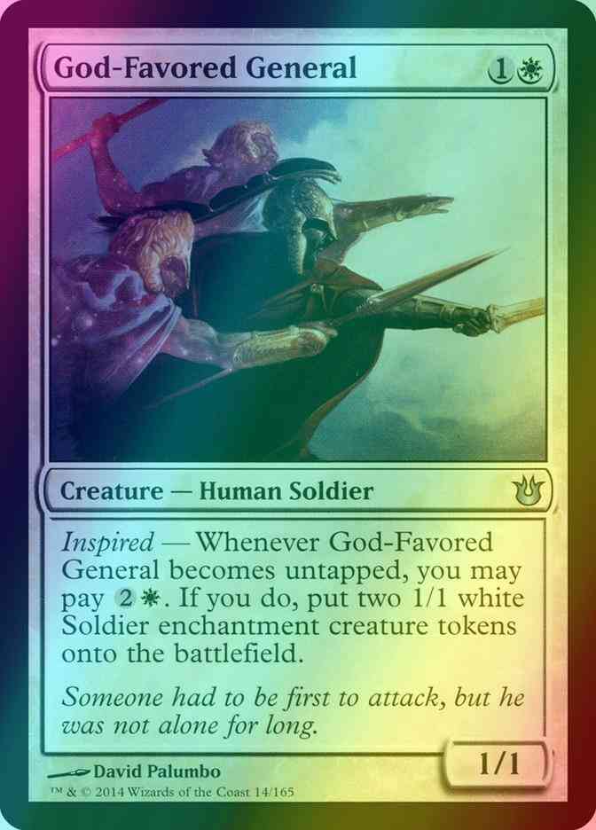 God-Favored General [14] [Born of the Gods] [Foil]