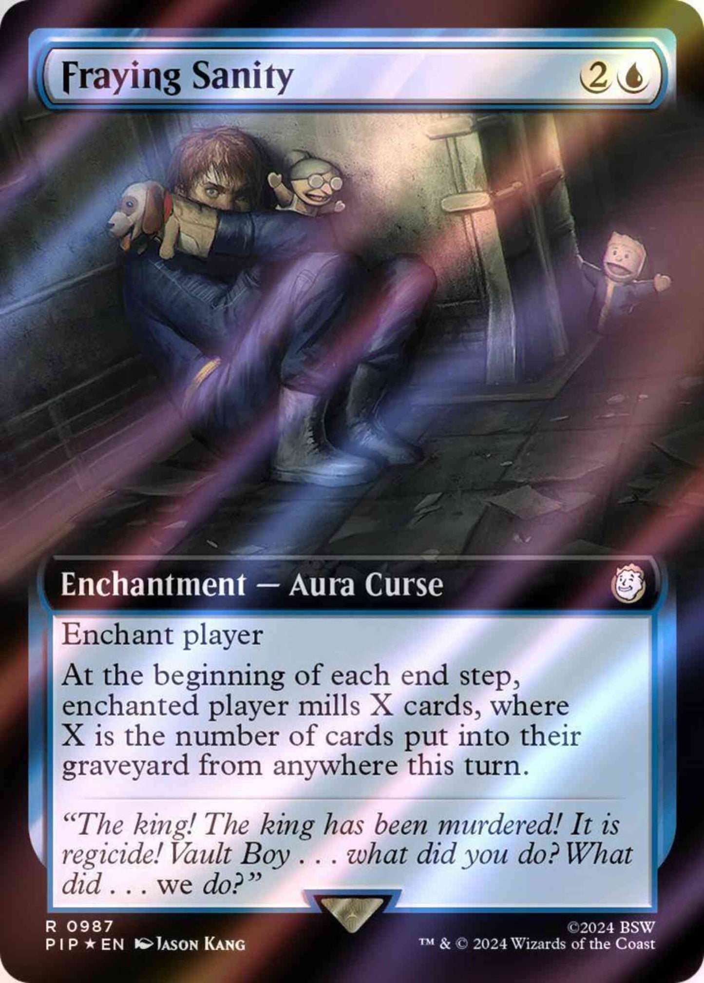 Fraying Sanity [987] [Extended Art] [Fallout] [Surge Foil]