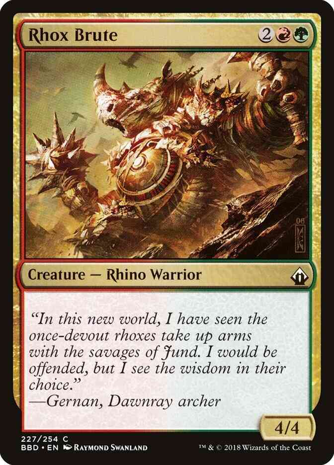 Rhox Brute [227] [Battlebond] [Non-Foil]