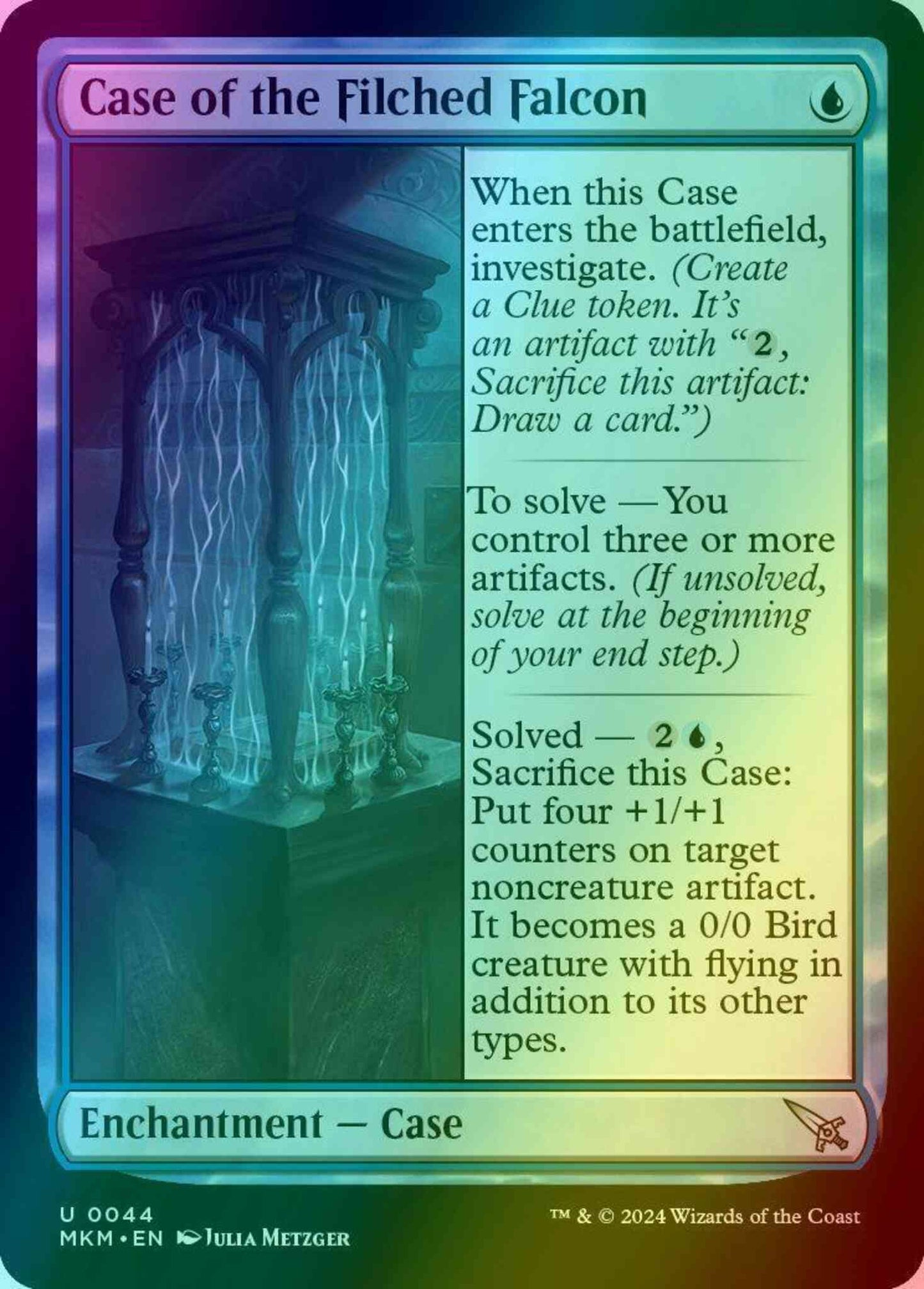 Case of the Filched Falcon [44] [Murders at Karlov Manor] [Foil]