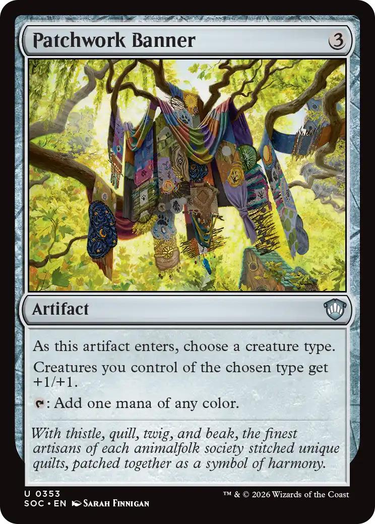 Patchwork Banner [353] [Secrets of Strixhaven: Commander] [Non-Foil]