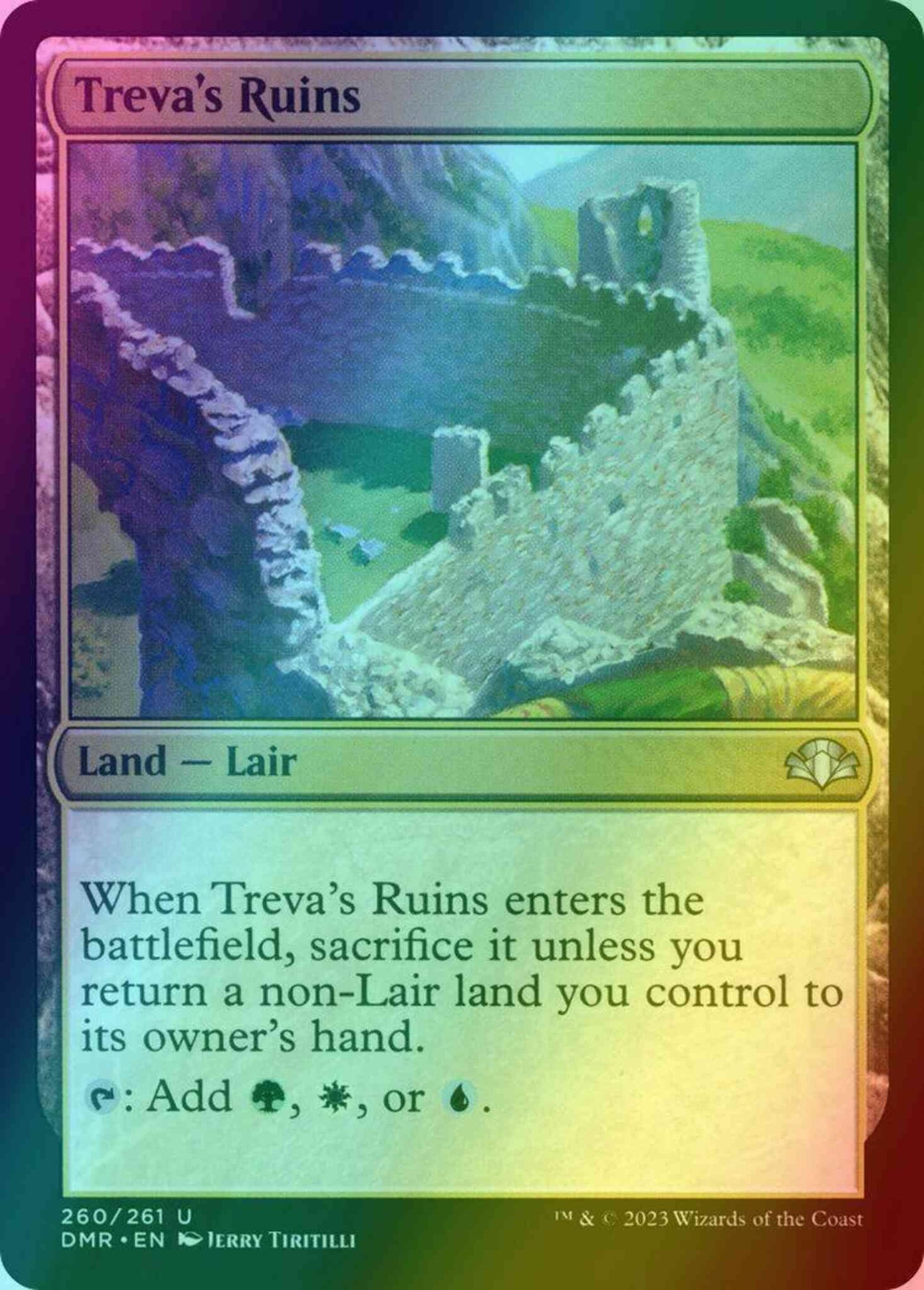 Treva's Ruins [260] [Dominaria Remastered] [Foil]