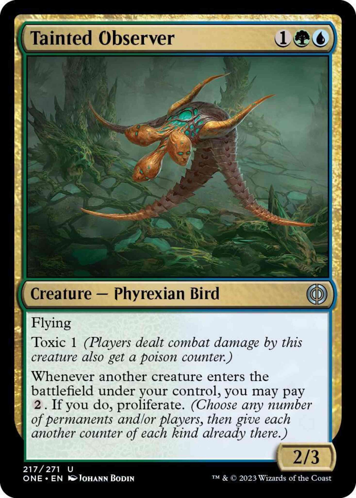 Tainted Observer [217] [Phyrexia: All Will Be One] [Non-Foil]