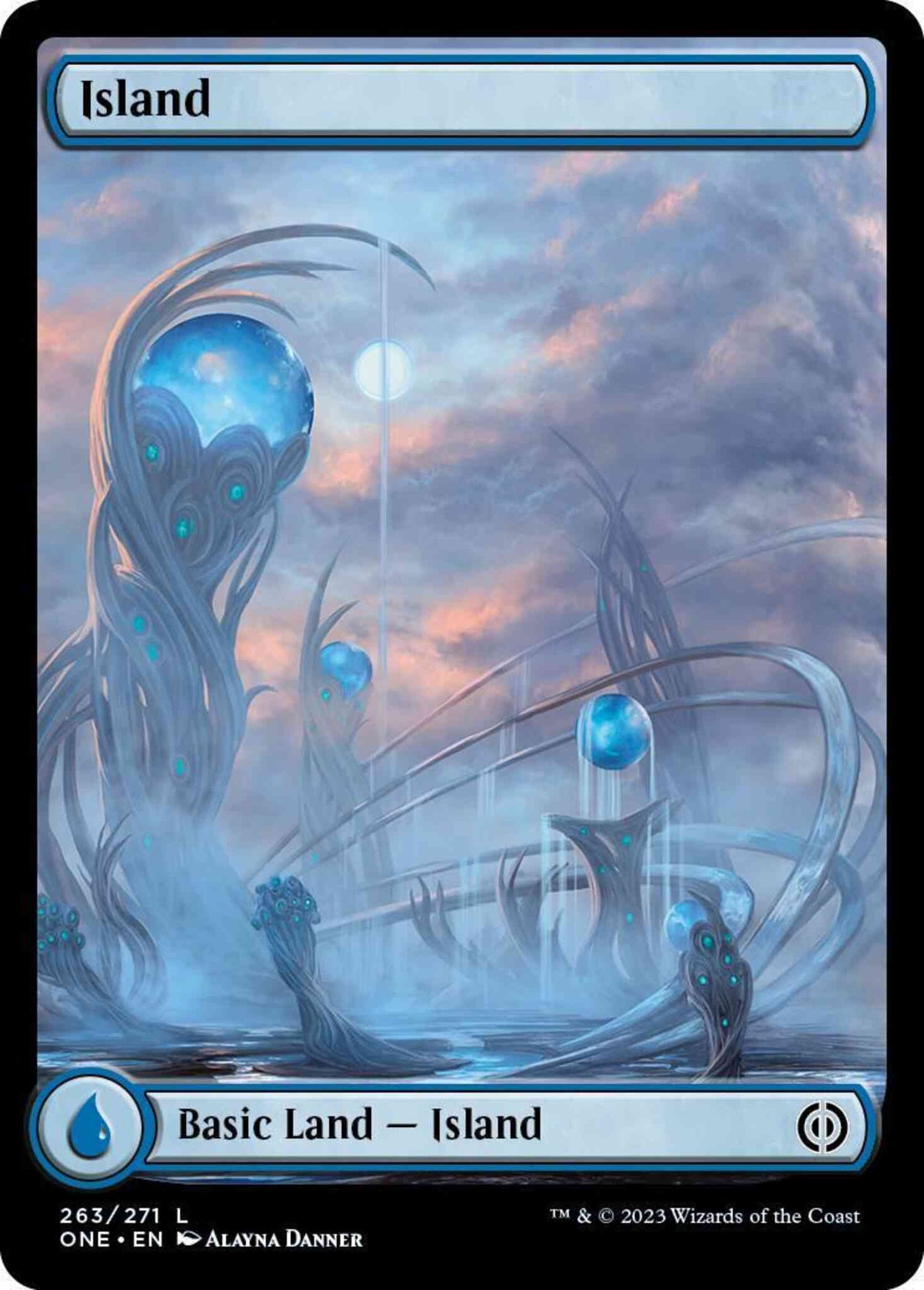 Island [263] [Full Art] [Panorama] [Phyrexia: All Will Be One] [Non-Foil]