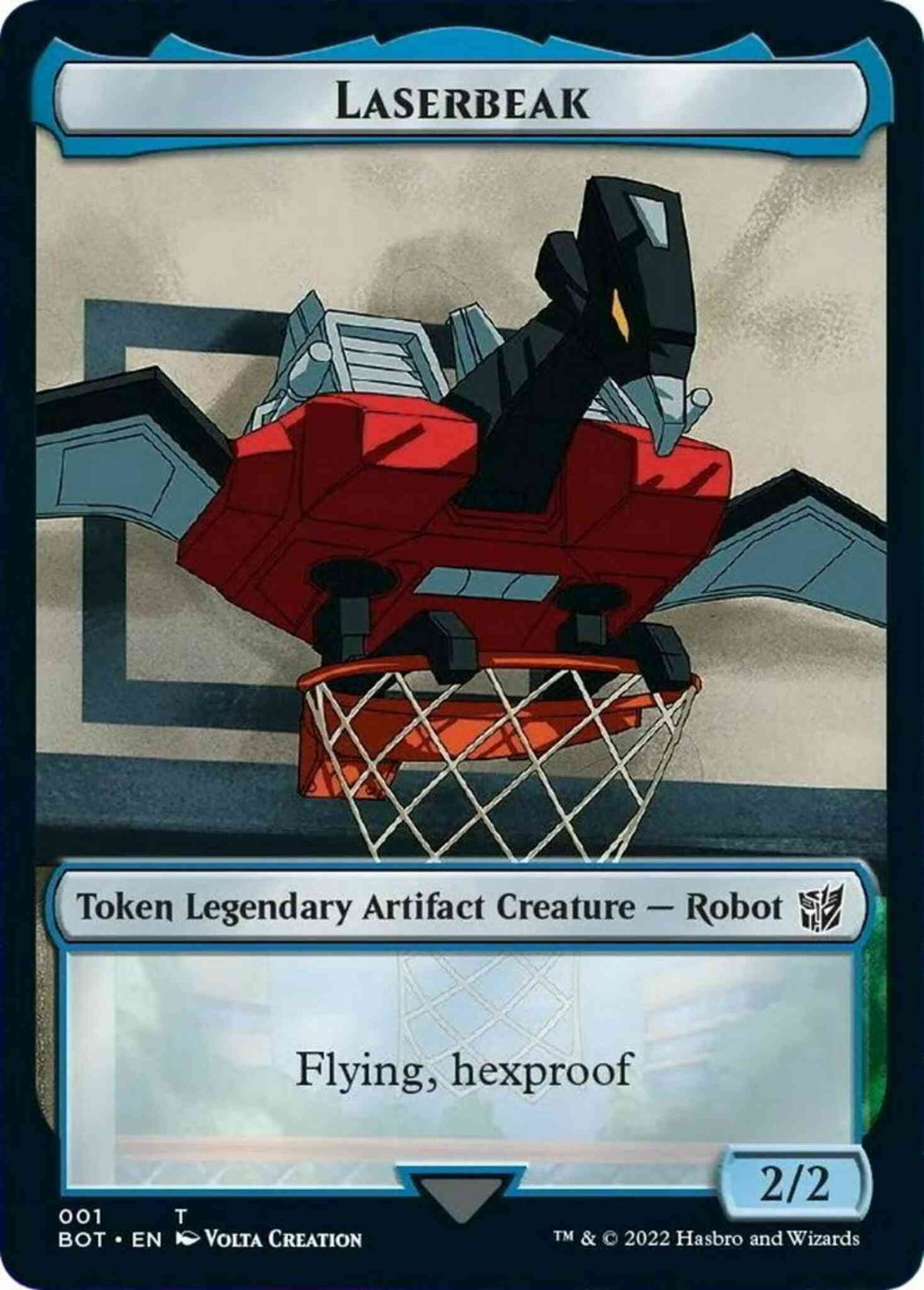Laserbeak Token [01] [Universes Beyond: Transformers: Tokens] [Non-Foil]