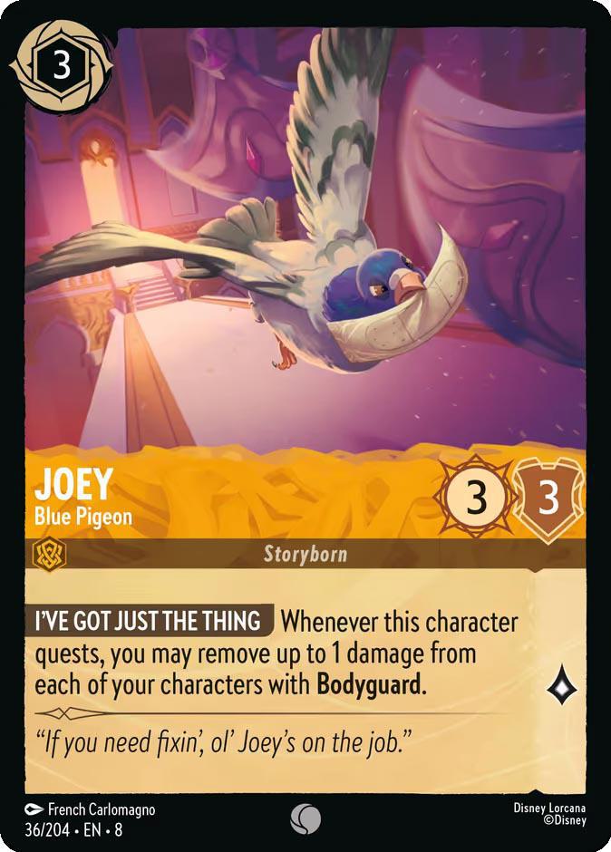 Joey - Blue Pigeon - 36/204 [Reign of Jafar] [Non-Foil]