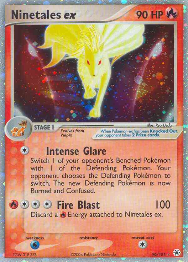 Ninetales ex - 96/101 - Rare Holo EX [ex5-96] [Ultra]
