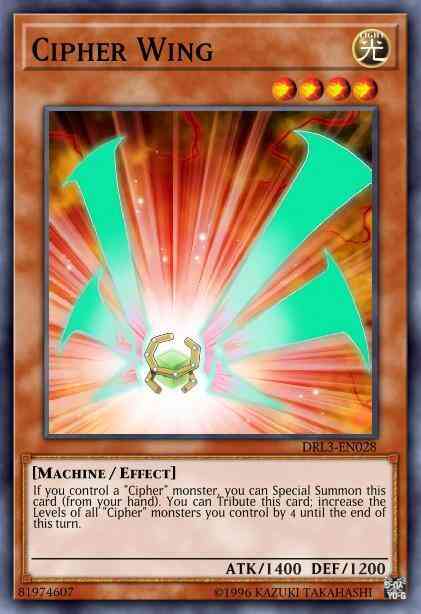 Cipher Wing - DLCS-EN124 - Common - 1st Edition