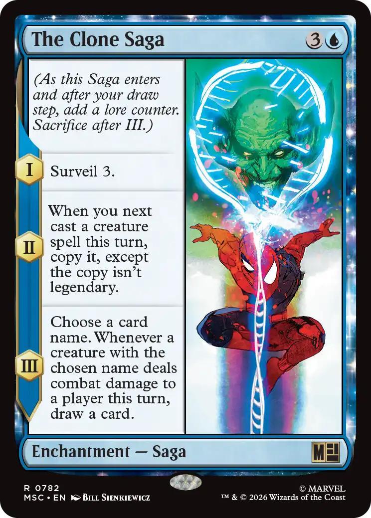 The Clone Saga [782] [Jumpstart] [Marvel Super Heroes: Commander] [Non-Foil]