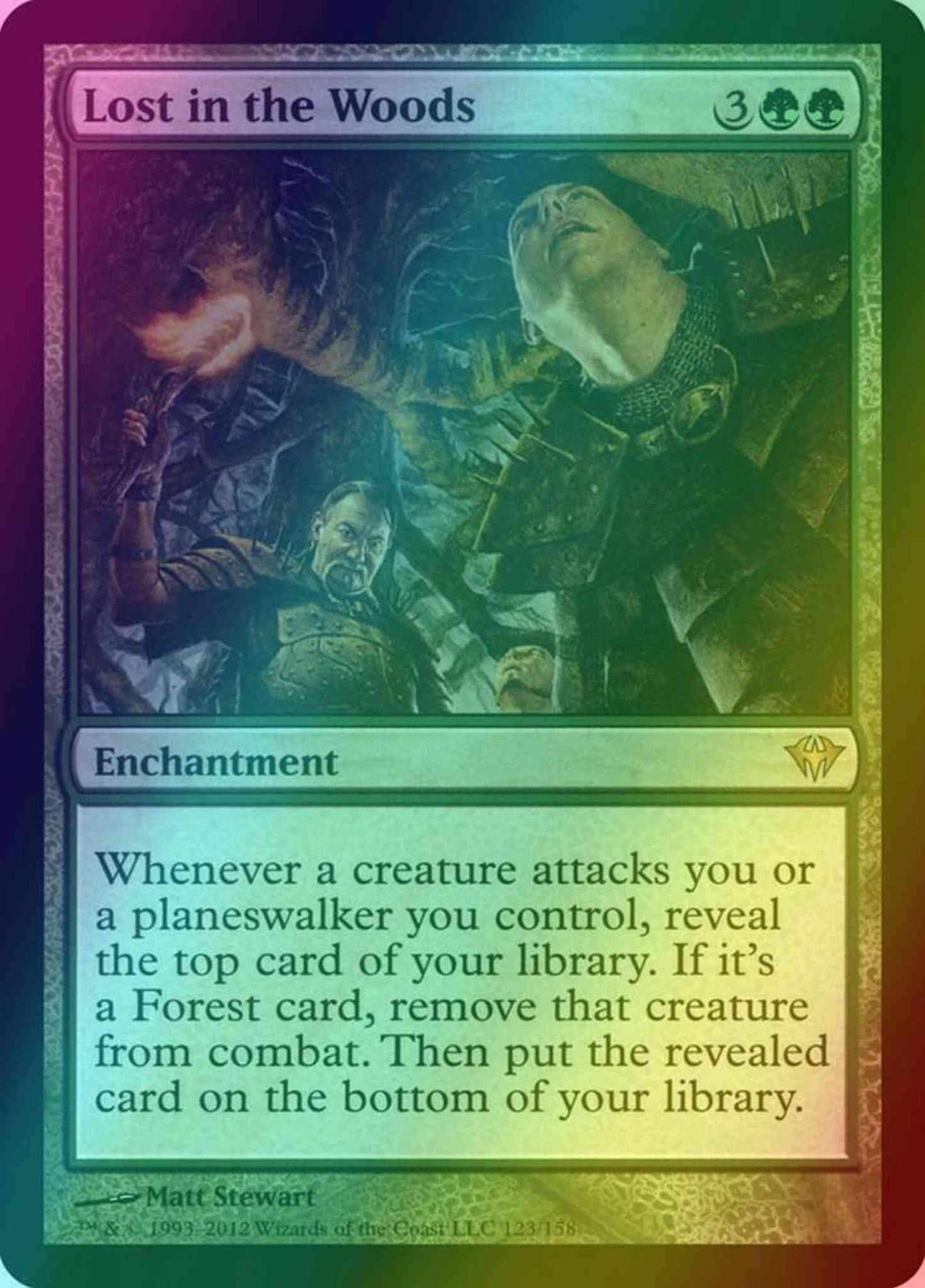 Lost in the Woods [123] [Dark Ascension] [Foil]
