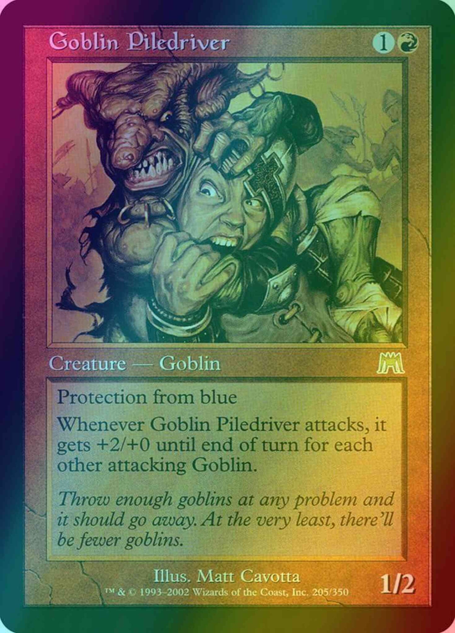 Goblin Piledriver [205] [Onslaught] [Foil]