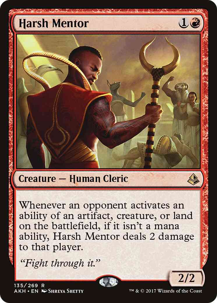 Harsh Mentor [135] [Amonkhet] [Non-Foil]