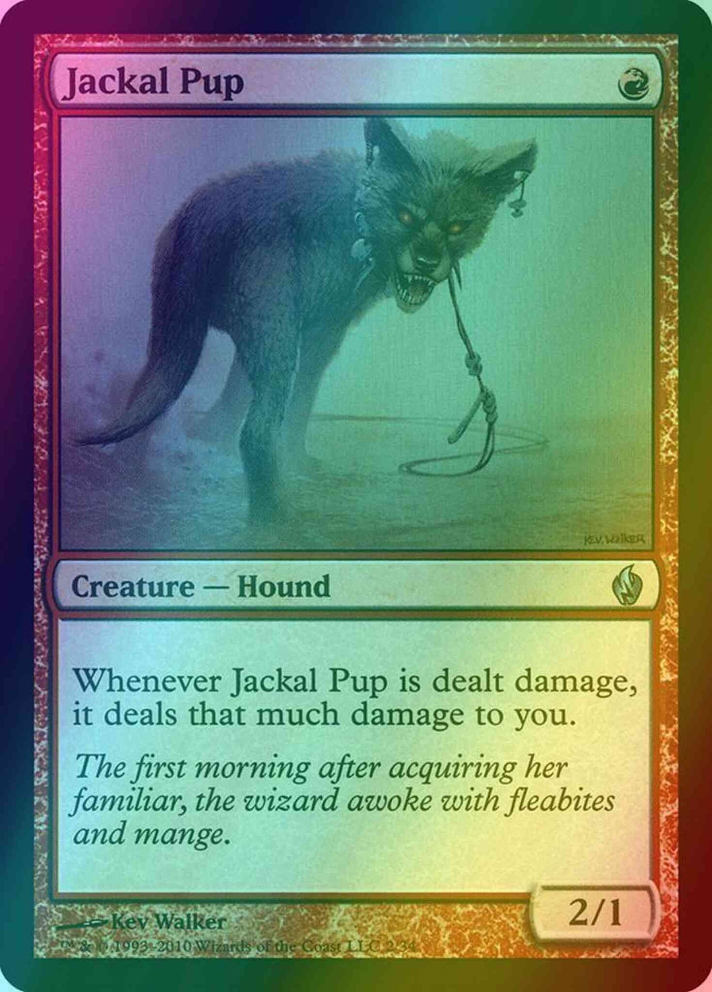 Jackal Pup [2] [Premium Deck Series: Fire and Lightning] [Foil]