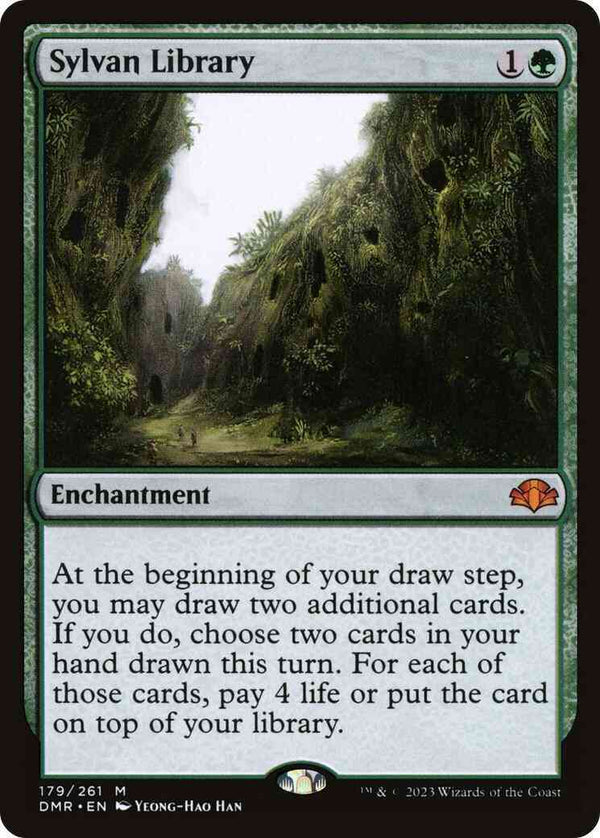 Sylvan Library [179] [Dominaria Remastered] [Non-Foil]