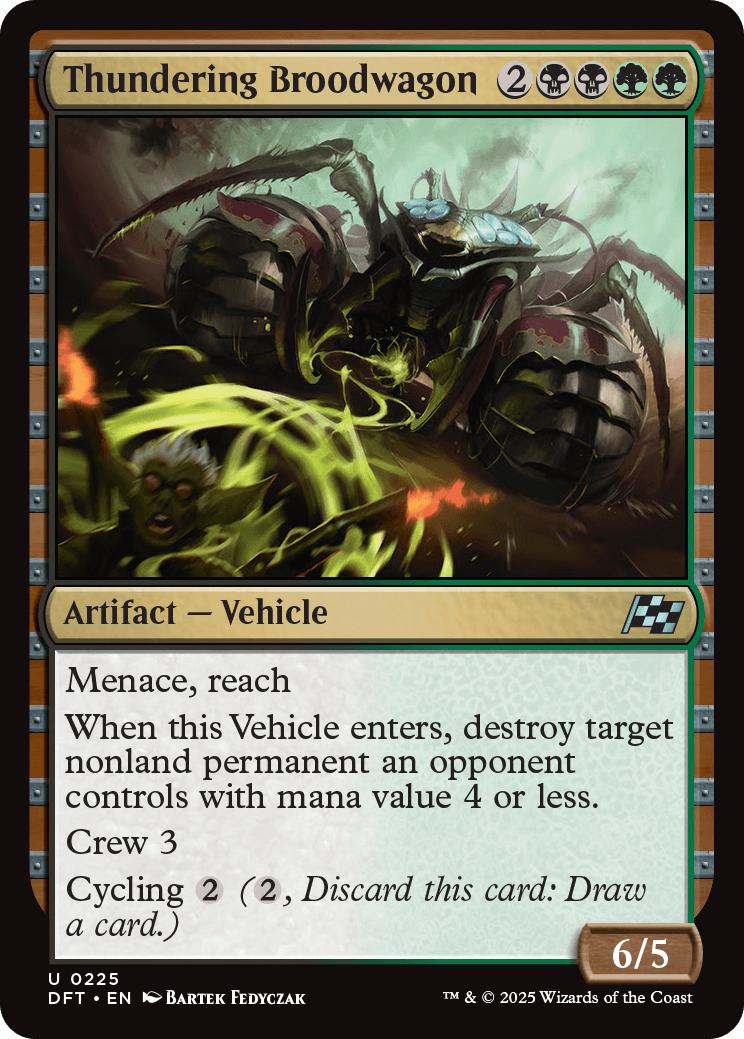 Thundering Broodwagon [225] [Aetherdrift] [Non-Foil]