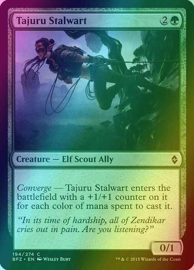 Tajuru Stalwart [194] [Battle for Zendikar] [Foil]