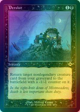 Persist [400] [Retro Frame] [Modern Horizons 2] [Foil]