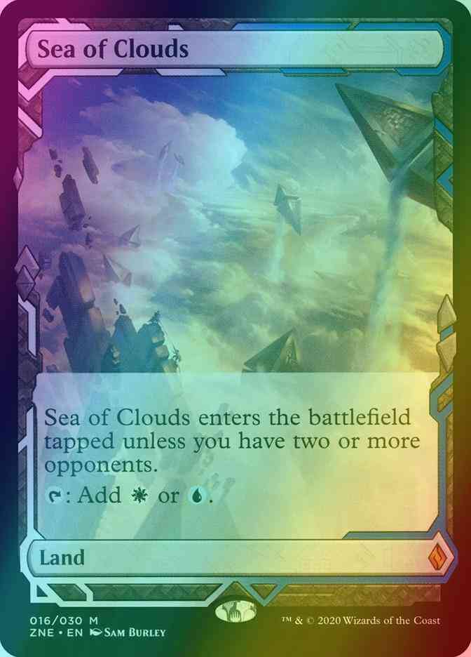 Sea of Clouds [16] [Masterpiece Series] [Zendikar Rising Expeditions] [Foil]