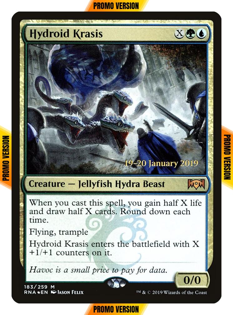 Hydroid Krasis [183s] [Ravnica Allegiance Promos] [Foil]