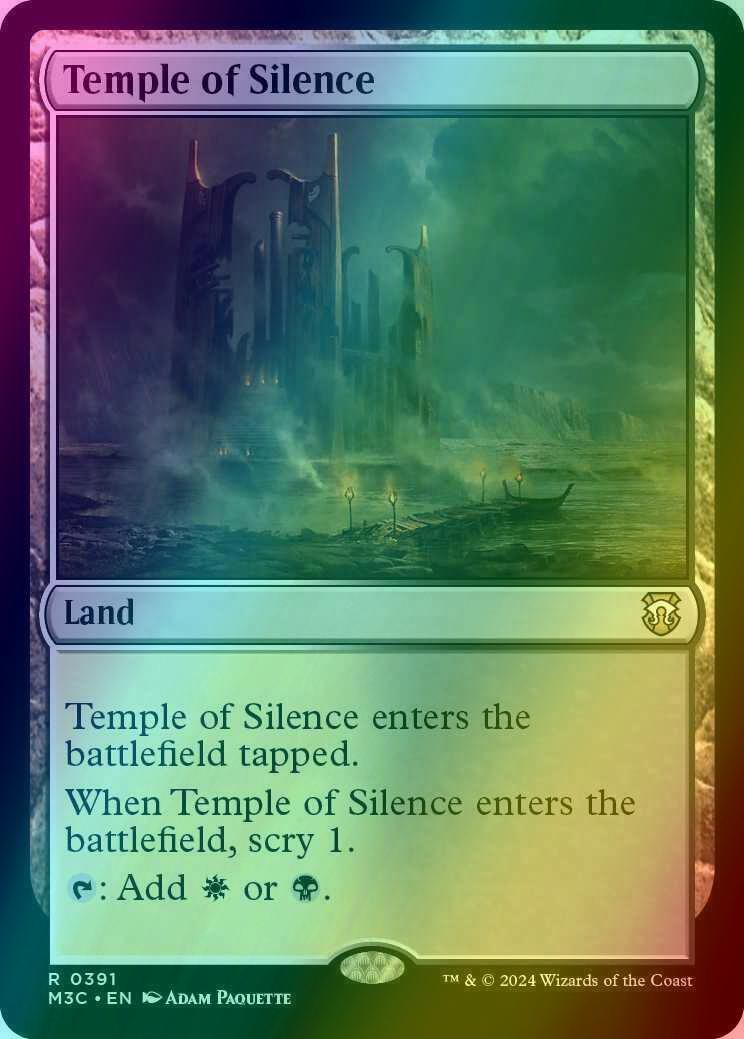 Temple of Silence [391] [Modern Horizons 3: Commander] [Ripple Foil]