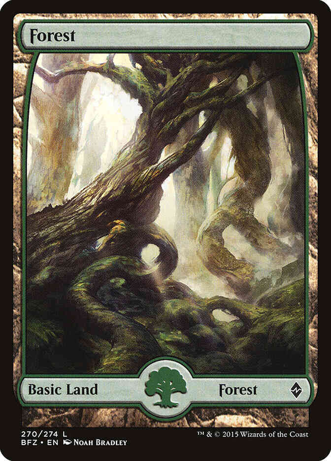 Forest [270] [Full Art] [Battle for Zendikar] [Non-Foil]