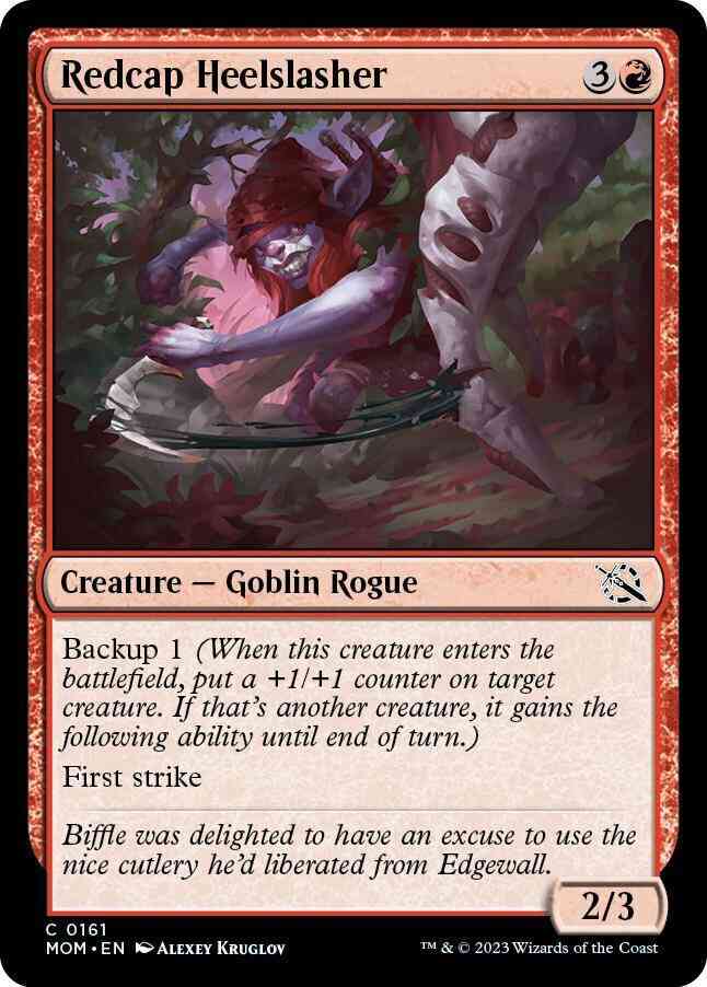 Redcap Heelslasher [161] [March of the Machine] [Non-Foil]