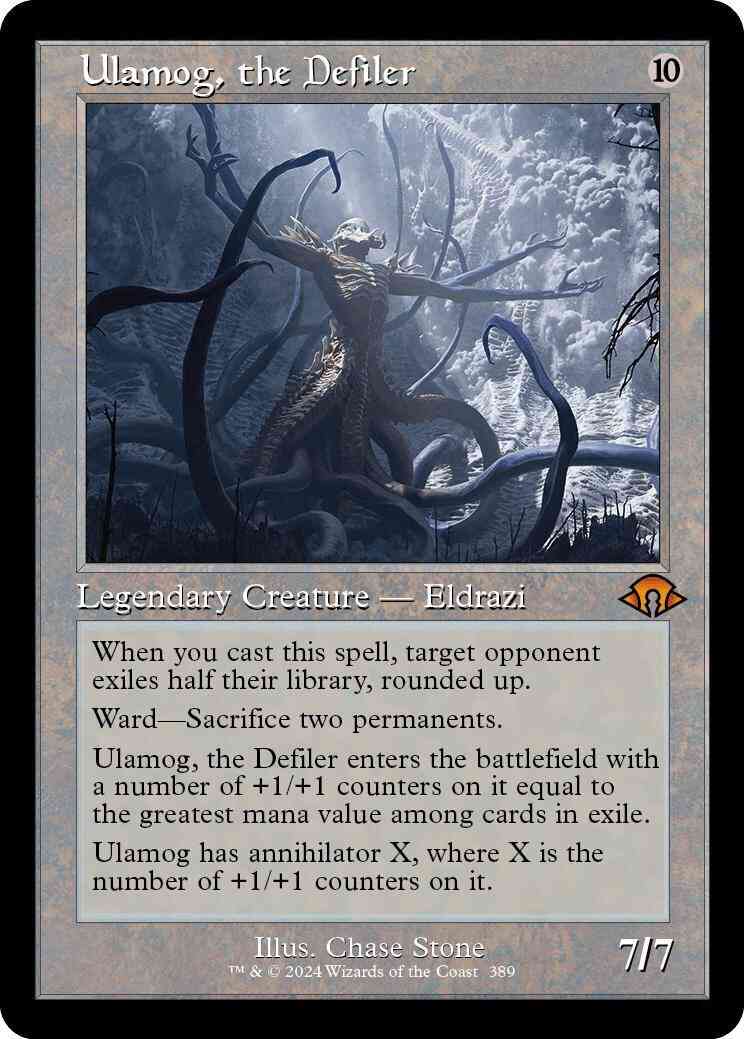 Ulamog, the Defiler [389] [Retro Frame] [Modern Horizons 3] [Non-Foil]