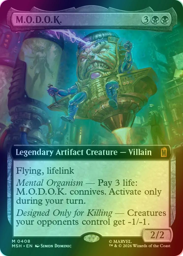 M.O.D.O.K. [408] [Extended Art] [Marvel Super Heroes] [Foil]