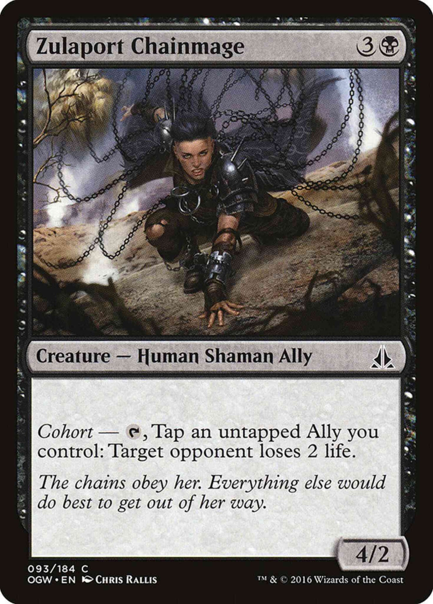 Zulaport Chainmage [93] [Oath of the Gatewatch] [Non-Foil]