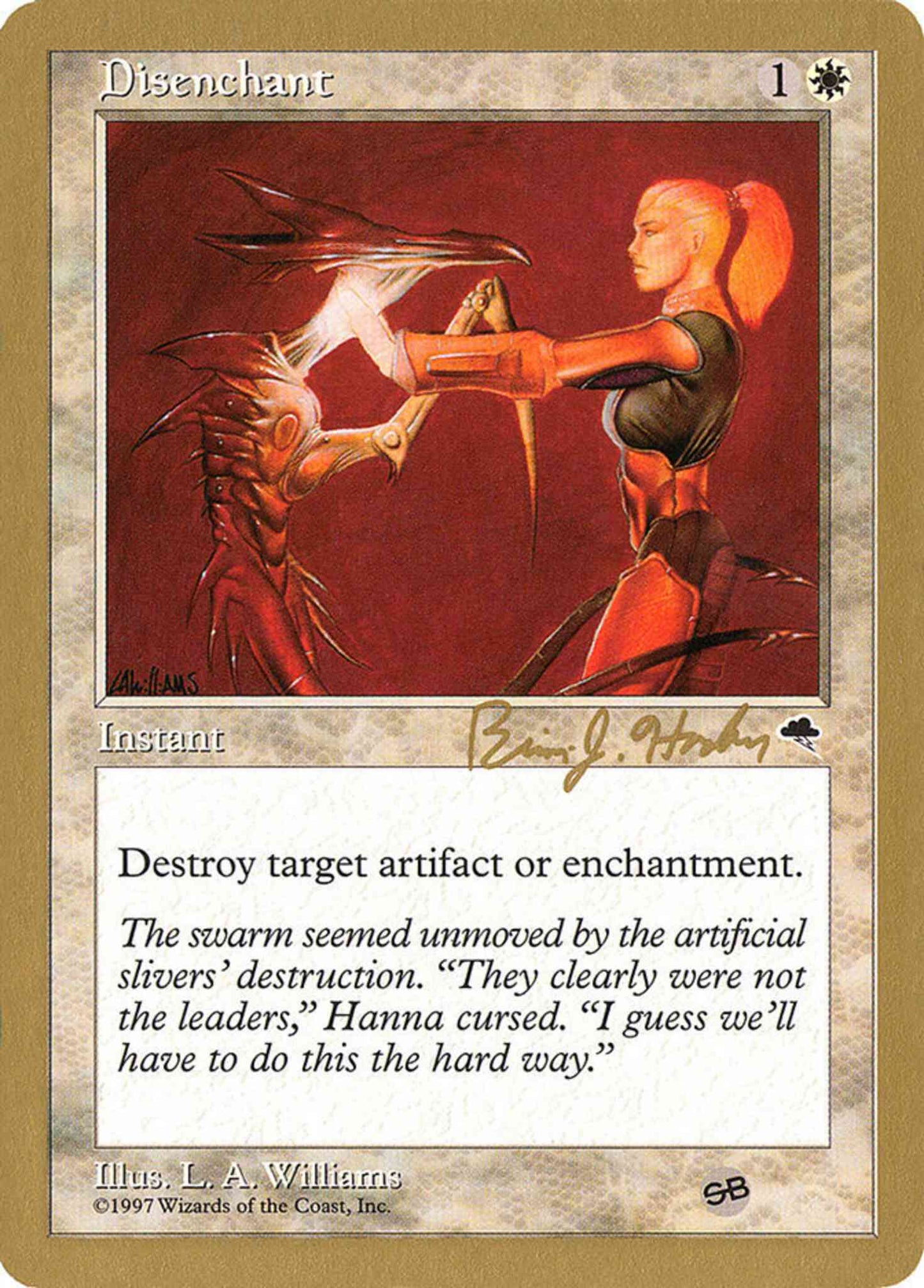 Disenchant [bh16sb] [Sideboard] [World Championship Decks 1998] [Non-Foil]