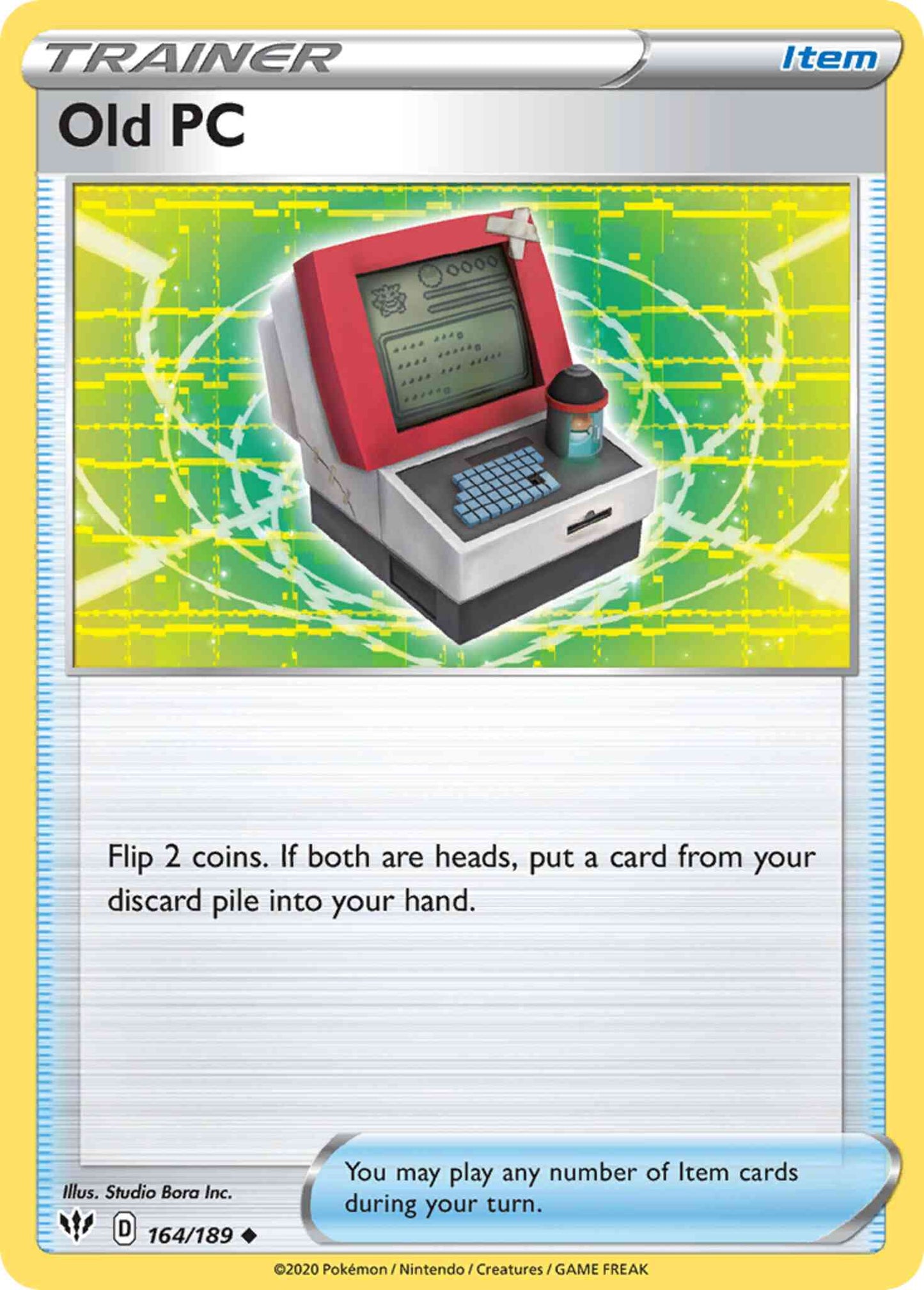 Old PC - 164/189 - Uncommon [swsh3-164] [Non-Holo]