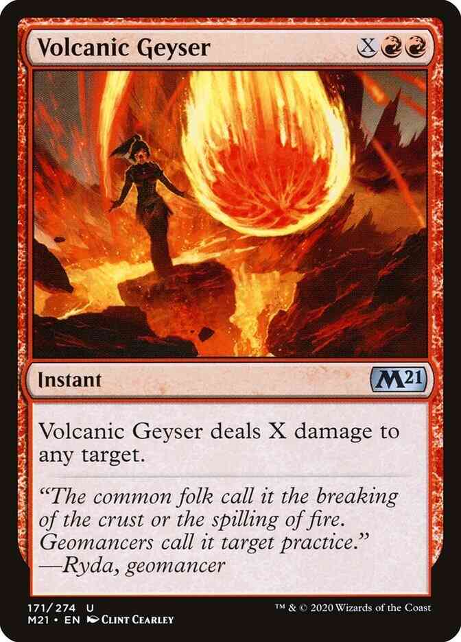 Volcanic Geyser [171] [Core Set 2021] [Non-Foil]