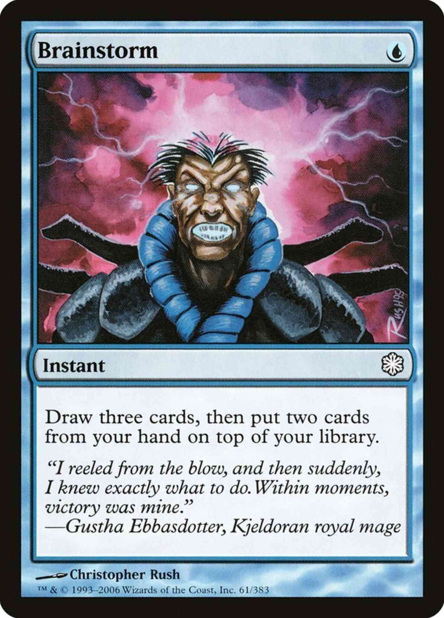Brainstorm [61] [Coldsnap Theme Decks] [Non-Foil]