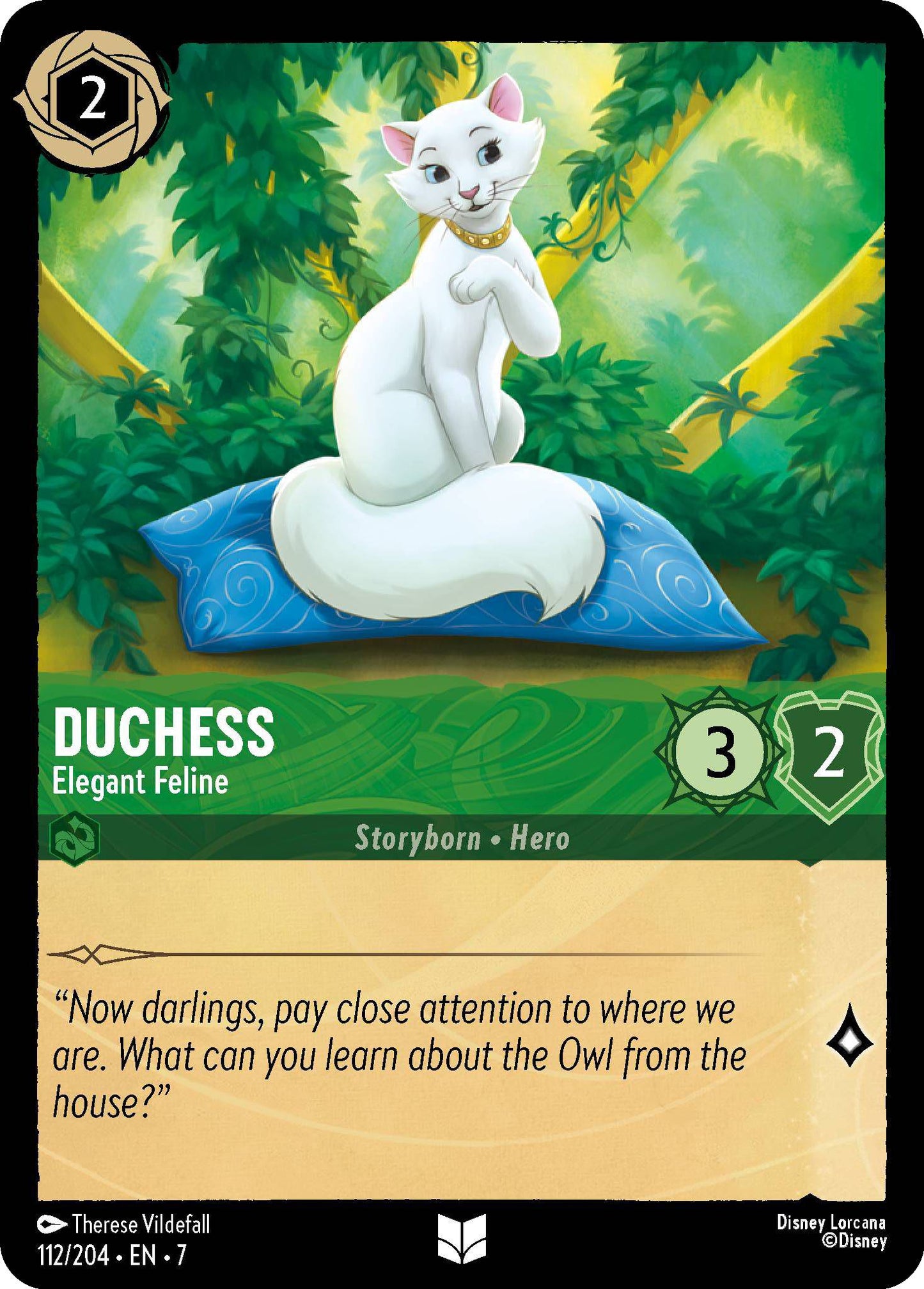 Duchess - Elegant Feline - 112/204 [Archazia's Island] [Non-Foil]