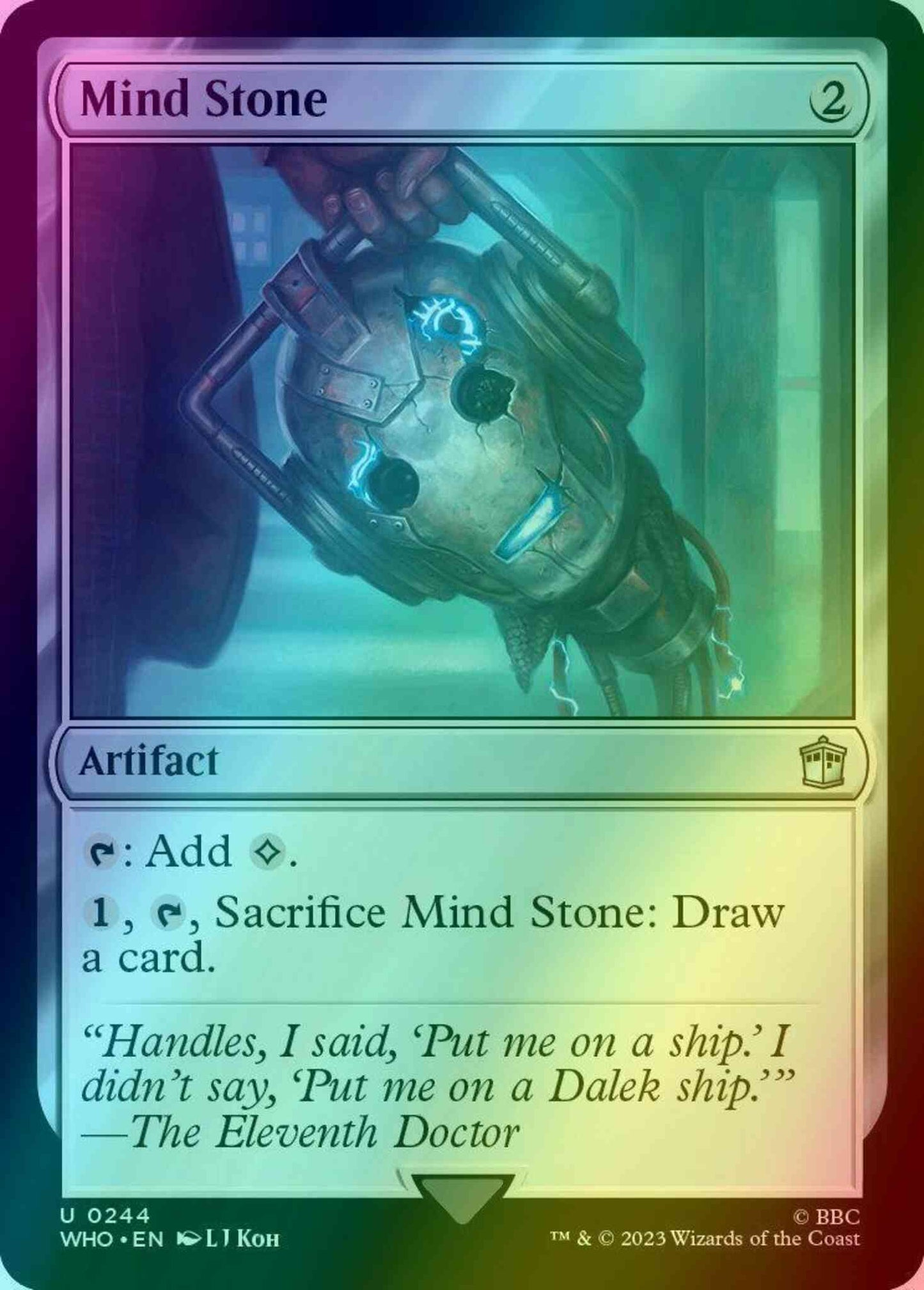 Mind Stone [244] [Universes Beyond: Doctor Who] [Foil]